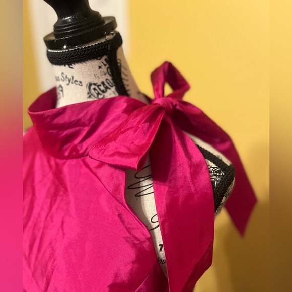 ALFRED SUNG Fuchsia Midi Dress - Picture 7 of 13